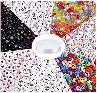 1900 pièces de perles alphabet et chiffres grabmantra en acrylique, 7 couleurs avec bobine de fil de cristal flexible pour bijoux, colliers et bracelets (7 styles de lettres). En tant que boutique leader en Côte d'Ivoire, DIAYTAR COTE D'IVOIRE s'engage à vous offrir le meilleur choix de produits à des prix compétitifs. Nous sommes constamment à la recherche de nouvelles façons d'améliorer notre offre et nos services pour mieux répondre à vos besoins. Rejoignez notre communauté de clients satisfaits et découvrez pourquoi nous sommes la référence pour les achats en ligne dans la région.