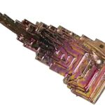 Baleco 50g pierre de cristal de bismuth naturel pour la collection de fils