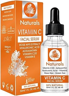 Sérum hydratant naturel pour le visage à la vitamine c 30 ml