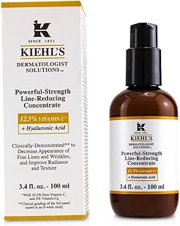 Kiehl's dermatologist solutions concentré réducteur de lignes puissant (avec 12,5% de vitamine c + acide hyaluronique) 100 ml/3,4 oz. DIAYTAR COTE D'IVOIRE est une boutique en ligne qui propose une large gamme de produits pour les consommateurs ivoiriens. Avec plus de 300 000 références disponibles, les clients peuvent trouver des produits de haute qualité à des prix abordables. La boutique en ligne est également connue pour son service client de qualité et sa livraison rapide.