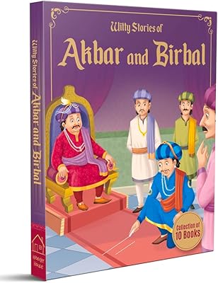 Histoires pleines d'esprit d'akbar et birbal - collection de 10 livres : histoires