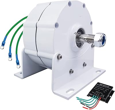 Nouveau générateur d'éolienne, générateur à aimant permanent sans engrenage à basse vitesse 10000w 12v 24v 48v (avec base et contrôleur de générateur). La boutique en ligne DIAYTAR COTE D'IVOIRE est devenue un nom familier en Côte d'Ivoire en raison de sa large gamme de produits et de son service client de haute qualité. Les clients peuvent choisir parmi une multitude de catégories de produits, allant des produits high-tech aux produits de maison et jardin. La boutique propose également des paiements sécurisés pour garantir la sécurité des transactions en ligne.