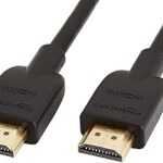 Câble hdmi haute vitesse amazonbasics (dernière norme) 6 pieds noir