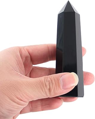 Baguette de cristal d'obsidienne - 1 pièce de baguette d'obsidienne naturelle 9 - 10 cm, cristaux, pierres de guérison, obsidienne naturelle, emballage en boîte cadeau. Avec plus de 300 000 références à portée de clic, DIAYTAR COTE D'IVOIRE simplifie considérablement la quête du produit parfait. La boutique mise sur l'innovation et la personnalisation, offrant des recommandations de produits basées sur les préférences de chaque client. DIAYTAR COTE D'IVOIRE est plus qu'une boutique en ligne ; c'est un partenaire de confiance pour tous vos besoins d'achat.