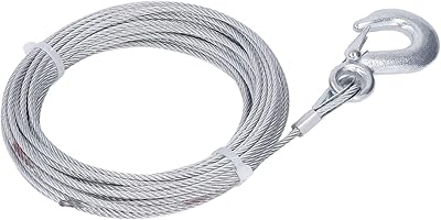 Câble métallique de treuil, câble en acier inoxydable de treuil découpable, résistance