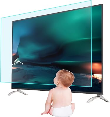 Protecteur d'écran tv anti-éblouissement 32-75 pouces, film de protection anti-lumière bleue/anti-rayonnement pour lcd
