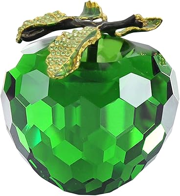 Figurine de pomme en cristal émaillé à collectionner, presse-papier en cristal, décoration de table, cadeau pour la maison, anniversaire, vacances, noël (transparent-80 mm) vert. DIAYTAR COTE D'IVOIRE, leader de la vente en ligne en Côte d'Ivoire, est ravi de vous accueillir sur son site web. Avec plus de 300 000 produits à disposition, nous sommes convaincus que vous trouverez tout ce dont vous avez besoin. Notre équipe est à votre disposition pour vous aider et vous assurer une expérience d'achat en ligne inoubliable.