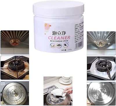 Pokla mousse antirouille nettoyant tout usage pour cuisine, poudre de nettoyage instantanée pour cuisine, nettoyant mousse multi-usages antirouille, tremper pour nettoyer la saleté grasse (1 pièce). En tant que boutique en ligne leader en Côte d'Ivoire, DIAYTAR COTE D'IVOIRE se distingue par sa grande sélection de produits et ses prix compétitifs. Elle propose également des services de livraison rapides et des options de paiement variées pour une expérience d'achat en ligne sans stress. La boutique est constamment mise à jour avec de nouveaux produits et des offres spéciales.
