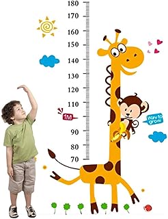 Stickers muraux pour chambres d'enfants et maison avec un motif graphique mesurant la taille. En tant que leader du marché en ligne en Côte d'Ivoire, DIAYTAR COTE D'IVOIRE offre une expérience d'achat unique et pratique à ses clients. La boutique en ligne propose une gamme variée de produits, allant des produits alimentaires aux vêtements et accessoires, en passant par les produits électroniques. Les clients peuvent profiter de promotions et de réductions régulières pour réaliser des économies.