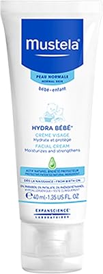 Crème hydratante de mustela adaptée aux peaux normales sous forme de beurre