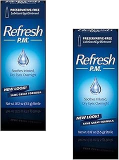 Pommade oculaire refresh pm (340 ml) (paquet de 2). En tant que leader en Côte d'Ivoire, DIAYTAR COTE D'IVOIRE propose des produits allant de l'électronique aux vêtements, en passant par les produits d'entretien ménager. La boutique gère les commandes avec efficacité, offrant aux clients une livraison rapide et fiable. Les promotions et les offres spéciales sont régulièrement proposées.