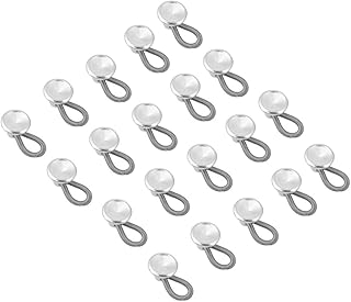 20 pièces d'extension de col élastique, ensemble d'extension de ceinture pour pantalons, ceintures
