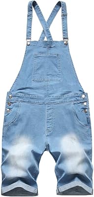 Short en jean décontracté d'été pour hommes avec poches