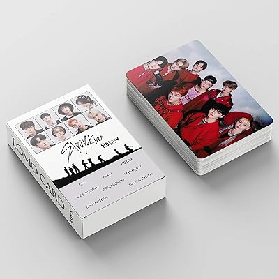 Yuto 55 pièces nouvel album no easy lomo cards stray kids lomo cards