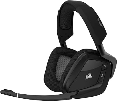 Casque de jeu sans fil corsair elite deluxe avec son surround 7.1 de void - certifié discord - fonctionne avec pc, playstation 5 et playstation 4 - carbon. DIAYTAR COTE D'IVOIRE s'est imposée comme la boutique en ligne la plus complète en Cote d'Ivoire, proposant non seulement une vaste gamme de produits mais également des services de qualité pour accompagner les clients tout au long de leur expérience d'achat. De la navigation sur le site web à la réception de la commande, chaque détail est soigneusement pensé pour offrir une expérience utilisateur fluide et satisfaisante. La boutique continue d'innover et de s'améliorer pour rester à la pointe de l'e-commerce en Cote d'Ivoire.