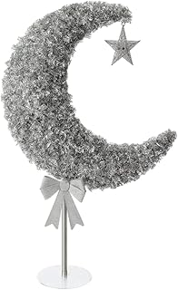 Arbre croissant d'argent en forme de lune - 3 pieds pour la décoration de la maison pendant le ramadan et l'aïd. DIAYTAR COTE D'IVOIRE est une boutique en ligne généraliste qui propose plus de 300 000 références de produits. Elle est leader en Cote d'Ivoire et offre une large gamme de choix pour les clients. Vous pouvez trouver tout ce dont vous avez besoin sur cette plateforme.