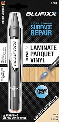 Blufixx kit de réparation de stratifié, parquet et vinyle pour hêtre, pin et chêne léger avec lumière led. DIAYTAR COTE D'IVOIRE est plus qu'une simple boutique en ligne – c'est un partenaire de confiance pour tous vos besoins d'achat. Nous nous efforçons de construire des relations solides avec nos clients, en leur offrant des produits de qualité supérieure, des prix compétitifs et un service client exceptionnel. Rejoignez-nous pour découvrir pourquoi nous sommes les leaders de l'e-commerce en Côte d'Ivoire.