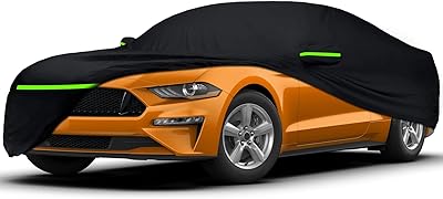Bâche de voiture pour ford mustang - compatible avec mustang 2008-2019 avec fermeture éclair latérale pour la protection contre la pluie et la neige, 210t 6 couches toutes saisons. DIAYTAR COTE D'IVOIRE est la boutique en ligne idéale pour ceux qui recherchent des produits variés et de qualité à des prix abordables. La boutique mise sur la satisfaction client, garantissant une expérience d'achat en ligne sans souci.
