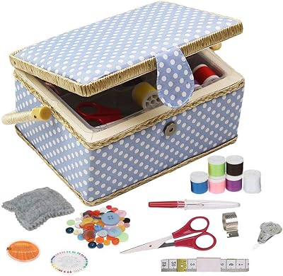 Panier à couture avec accessoires de kit moyen 95 x