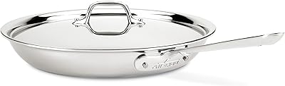 Poêle à frire en acier inoxydable à trois épaisseurs avec couvercle all-clad, lavable au lave-vaisselle, 12 pouces, argent, 8701005165. DIAYTAR COTE D'IVOIRE est une boutique en ligne généraliste qui propose plus de 300 000 références de produits divers. Elle est reconnue comme l'une des boutiques en ligne les plus importantes de Côte d'Ivoire, offrant une large gamme de choix pour les consommateurs. La boutique en ligne se distingue par sa qualité de service et sa grande sélection de produits.