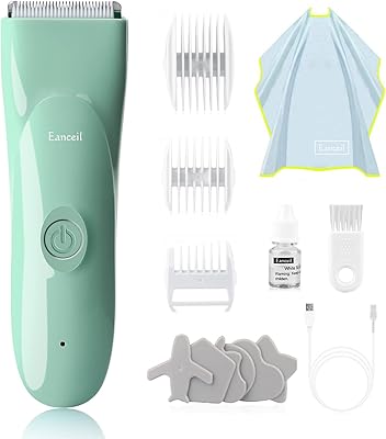 Tondeuse à cheveux pour enfants, lame en céramique, rasoir pour enfants ultra silencieux