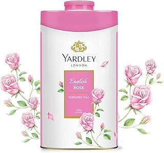 Poudre corporelle parfumée à la rose anglaise de yardley london, 250 g