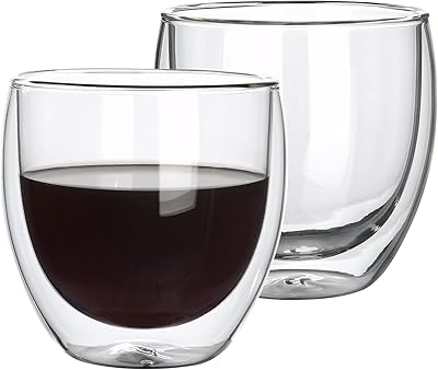 Tasses à expresso en verre transparent double paroi autoisor 85 oz 115. DIAYTAR COTE D'IVOIRE est une boutique en ligne généraliste proposant plus de 300 000 références de produits, faisant d'elle l'une des plus grandes boutiques en ligne de Côte d'Ivoire. Elle offre une grande variété de produits allant de l'électroménager aux vêtements en passant par les accessoires de beauté. Elle est la référence pour les consommateurs ivoiriens.