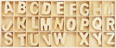 Neob 130 pièces de lettres en bois imbriquées avec plateau de rangement en bois, lettres de l'alphabet en bois naturel vierge inachevé pour enfants, cadeau éducatif, décoration d'intérieur. DIAYTAR COTE D'IVOIRE se démarque par sa large sélection de produits, allant des produits alimentaires aux électroniques en passant par les vêtements. Cette boutique en ligne est devenue un incontournable pour les Ivoiriens, leur offrant la possibilité de faire leurs achats en ligne avec facilité. La boutique propose également des services de livraison rapides et fiables.