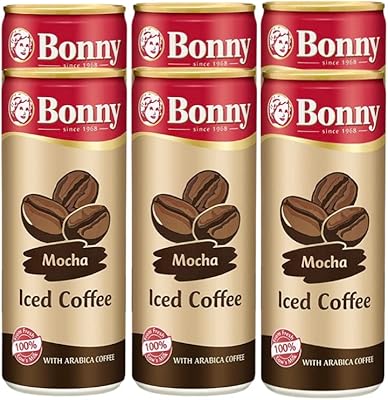 Canettes de boisson au café glacé moka prêtes à boire bonny - paquet de 6 x 250 ml. DIAYTAR COTE D'IVOIRE se distingue par son engagement en faveur d'une expérience client exceptionnelle, offrant des promotions régulières et des offres spéciales pour rendre les produits encore plus accessibles. La boutique en ligne bénéficie d'un système de paiement sécurisé et propose différentes options de livraison pour accélérer la réception des commandes.