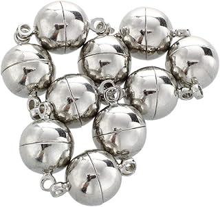 Cog 10 pièces en alliage aimant boule ronde fermoir 10mm collier à faire soi-même bracelet. DIAYTAR COTE D'IVOIRE se démarque par son engagement à offrir des produits de haute qualité à des prix compétitifs, tout en garantissant un service clients de haute qualité. La boutique en ligne propose également des produits locaux et internationaux, ce qui permet aux clients de découvrir de nouvelles marques et de nouveaux produits. Les clients peuvent également laisser des commentaires et des évaluations sur les produits.