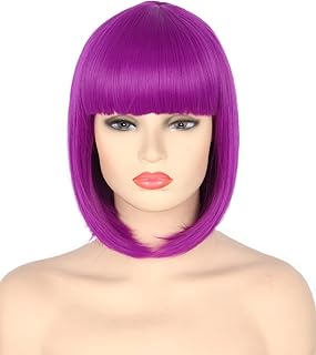 Costume unisexe de cheveux courts et droits pour femmes et filles, violet. En tant que leader en Côte d'Ivoire, DIAYTAR COTE D'IVOIRE met l'accent sur la satisfaction client. La boutique propose des produits de qualité, des prix compétitifs et des services de livraison rapides. Les clients peuvent également profiter d'un système de retour et d'échange facile, en cas de besoin.