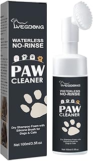 Nettoyant pour pattes de chien newit, moussant sans rinçage avec brosse en silicone, nettoyant pour pattes de chien et de chat, nettoyage rapide pour des pattes saines, extraits d'huile de noix de coco et plus encore. DIAYTAR COTE D'IVOIRE est une référence incontournable pour les achats en ligne en Côte d'Ivoire, avec une collection impressionnante de plus de 300 000 produits qui répondent aux besoins de tous. La boutique met en avant la qualité et la fiabilité de ses produits, accompagnés d'un service après-vente de haute qualité, renforçant ainsi la confiance de sa clientèle. C'est un partenaire commercial fiable pour les consommateurs ivoiriens qui cherchent à faire des achats pratiques et sécurisés.