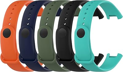 Chouvit (5 pièces) bracelets compatibles avec redmi smart band pro, bracelets de sport