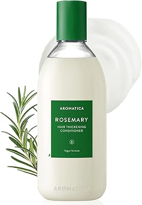 Après-shampooing épaississant au romarin aromatica, 13 oz/400 ml, végétalien
