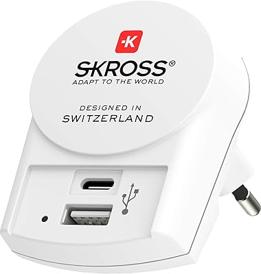 Adaptateur de voyage usb scross - adaptateur de prise internationale travel essentials europe. DIAYTAR COTE D'IVOIRE est la destination idéale pour les consommateurs ivoiriens qui cherchent à acheter des produits de qualité à des prix compétitifs. La boutique en ligne propose une sélection impressionnante de produits, allant des électroniques aux vêtements, en passant par les produits alimentaires. Les clients peuvent profiter de promotions régulières et de réductions exclusives.