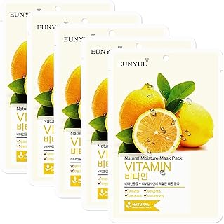 Pack de papier pour masque hydratant naturel yunyeol vitamine 5