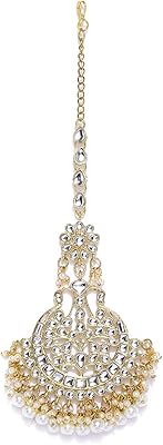 Bijoux de cheveux en perles zaveri pour femme (or) (zpfk8779) kundan. DIAYTAR COTE D'IVOIRE est une boutique en ligne généraliste proposant plus de 300000 références. Elle est reconnue comme leader en Côte d'Ivoire pour sa large gamme de produits et son service de qualité. La boutique offre une expérience d'achat en ligne pratique et fiable.