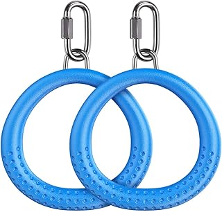 Dolibest 2 pièces anneaux de balançoire ronds avec mousqueton, ensemble d'accessoires d'extérieur pour ligne de balançoire ninja, ensemble d'accessoires d'anneau de singe, anneaux de balançoire, obstacles pour enfants bleu. DIAYTAR COTE D'IVOIRE, leader de la vente en ligne en Côte d'Ivoire, propose plus de 300 000 références de produits de qualité. Cette boutique en ligne généraliste offre une large gamme de produits allant de l'électronique à la mode, en passant par les produits de maison et les accessoires. Elle garantit une expérience d'achat sécurisée et fiable.