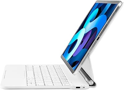 Clavier magnétique synchro magentis qwerty pour ipad pro 2022 11 pouces air 5e génération 10,9 pouces, clavier mince, pavé tactile multi-touch et touches rétroéclairées pour ipad pro 11 3e, 2e et 1re génération, air 4 magic. Diaytar Côte d'Ivoire se distingue par sa large gamme de produits et son engagement à offrir le meilleur service client. La boutique en ligne est constamment mise à jour avec les dernières tendances et les produits les plus récents, permettant ainsi aux clients de découvrir de nouvelles marques et de nouveaux produits. Les clients peuvent également profiter de promotions et de réductions régulières.