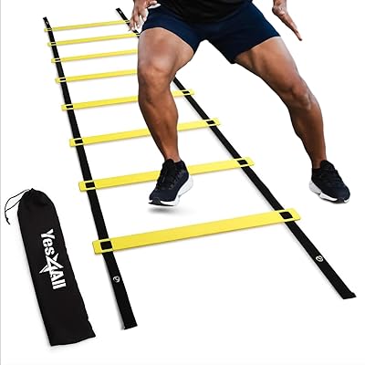 Yes4all ultimate agility ladder équipement d'entraînement de vitesse - 8, 12 échelons multicolores - échelle de vitesse pour enfants et adultes - sac de transport inclus. En tant que leader de la vente en ligne en Côte d'Ivoire, DIAYTAR COTE D'IVOIRE se distingue par son offre riche et variée de plus de 300000 références. Les internautes peuvent profiter d'offres spéciales, de réductions et de promotions tout au long de l'année. La boutique garantit une expérience d'achat sécurisée et des délais de livraison rapides.