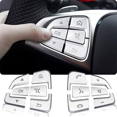 Rembourrage de boutons de volant de voiture compatible avec mercedes benz classe c v glc w205 x205 - argent. Diaytar Côte d'Ivoire, leader des boutiques en ligne généralistes, offre plus de 300000 références pour répondre à tous les besoins de ses clients.