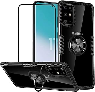 Coque de protection pour samsung galaxy s20 6.2 avec verre trempé, silicone souple
