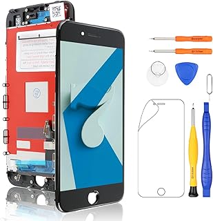 Remplacement de l'écran lcd et du numériseur tactile en verre pour iphone 7