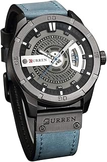 Montre élégante de sport militaire et d'affaires décontractée, mouvement à quartz, fenêtre de date, bracelet en cuir pour hommes - 8301. DIAYTAR COTE D'IVOIRE, la boutique en ligne généraliste leader en Côte d'Ivoire, propose une vaste gamme de produits avec plus de 300 000 références. Cette plateforme est idéale pour ceux qui cherchent une expérience d'achat en ligne diversifiée et pratique. Avec DIAYTAR, vous pouvez facilement trouver tout ce dont vous avez besoin dans un seul endroit.