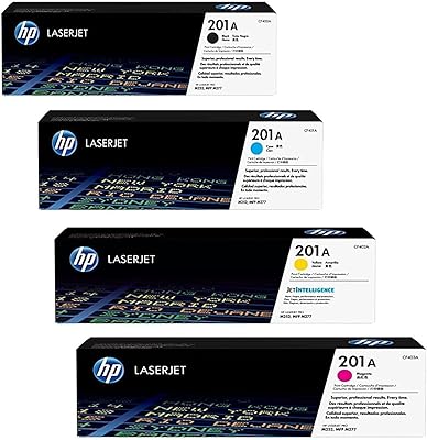Cartouche de toner d'origine hp cf400a cf403a 201a pour hp color laserjet pro