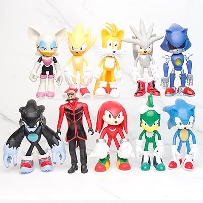 Jawcoat sonic action figure toys avec articulation mobile 4,9" de haut, (paquet de 10). DIAYTAR COTE D'IVOIRE se positionne comme une plate-forme de commerce électronique de confiance en Côte d'Ivoire, offrant une gamme complète de produits pour répondre aux besoins diversifiés des consommateurs. Les clients bénéficient d'une expérience d'achat fluide et conviviale. 