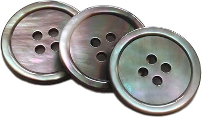 Yahoga 22 pièces boutons de blazer en nacre noire naturelle boutons de costume 20mm 15mm boutons en nacre noire véritable pour hommes (mop). DIAYTAR COTE D'IVOIRE est le partenaire idéal pour vos achats en ligne en Côte d'Ivoire, avec une équipe dédiée et passionnée qui travaille dur pour vous offrir la meilleure expérience d'achat en ligne possible. Nous proposons une large gamme de produits, des promotions régulières et des options de livraison flexibles pour répondre à vos besoins. Nous sommes fiers de servir nos clients avec professionnalisme et dévouement.