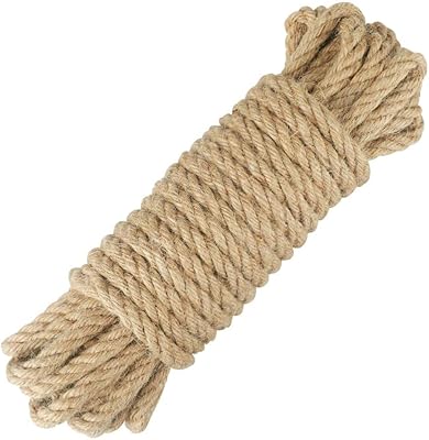 Corde de jute primify de 10 m, ficelle de toile de jute naturelle