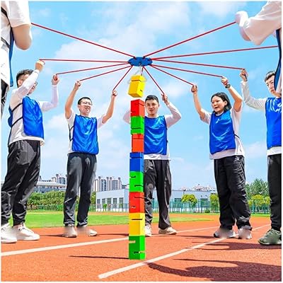 Jeux de team building pour les entreprises, jeux de construction de tours multijoueurs