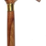 Bâton de marche pour hommes, femmes et personnes âgées (en bois) 36 pouces
